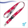 Multi Colour Satin Finish Lanyard - 25 mm