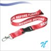 Multi Colour Satin Finish Lanyard - 12 mm