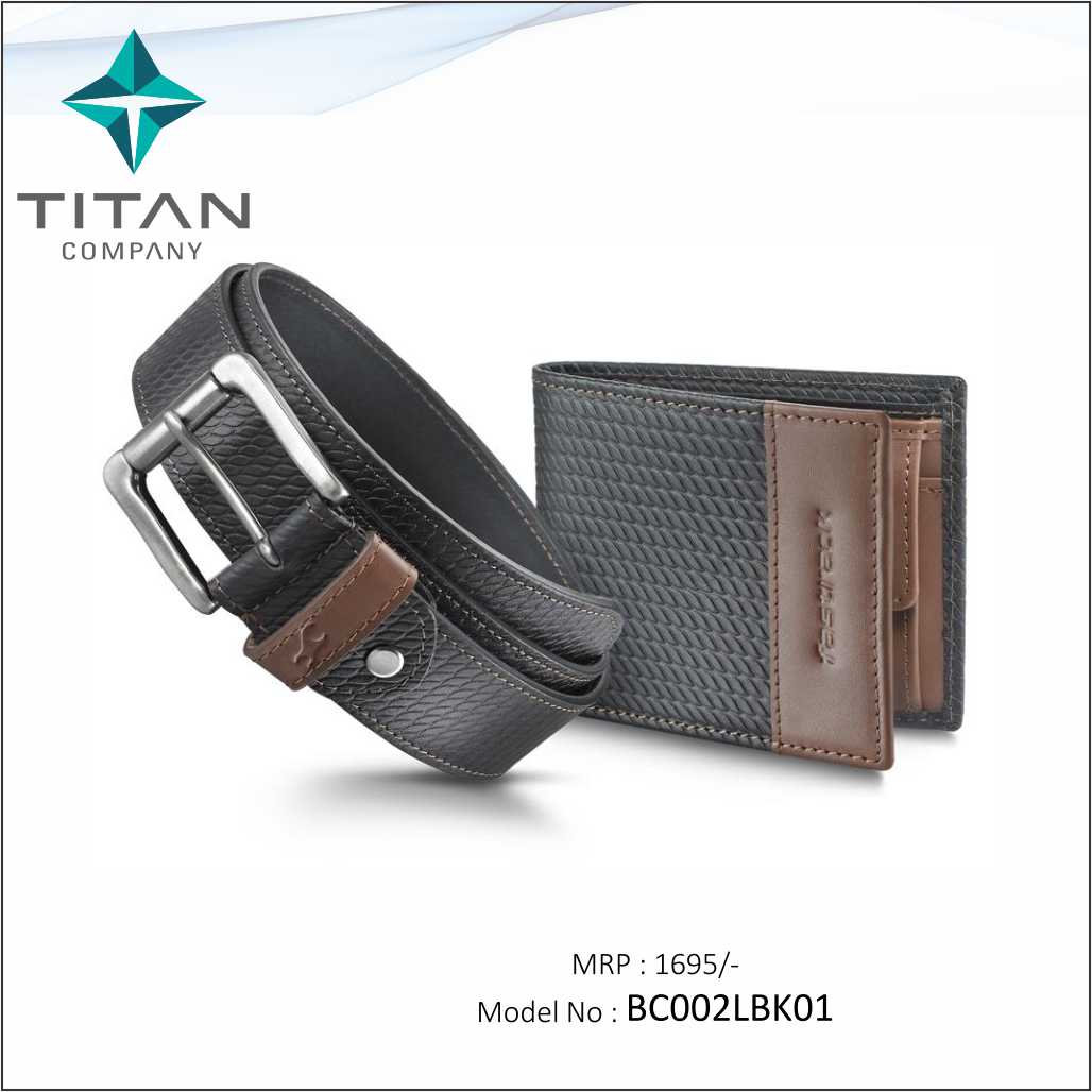 Leather Brown Mens Wallet Belt Keychain Set Combo, Card Slots: 5 at Rs 550  in Delhi