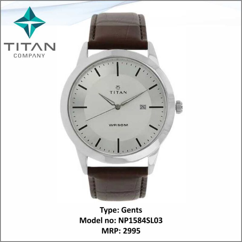 Titan Wrist Watch For Men Newgenn India 4845